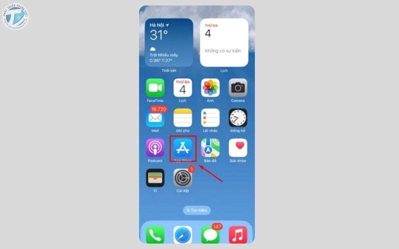 Tải Xiaohongshu trên IOS bước 1